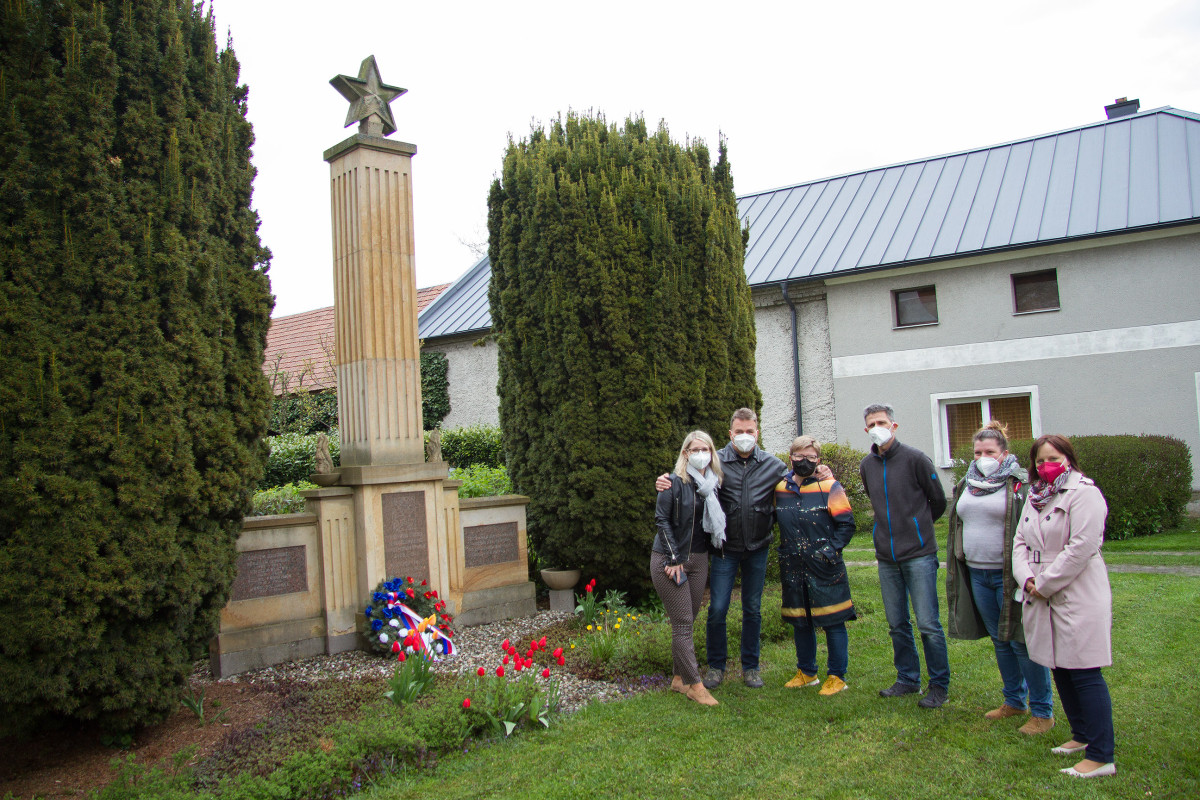 2021-05-05 75 let Pomníku obětem 2. světové války a lípy Dr. E. Beneše