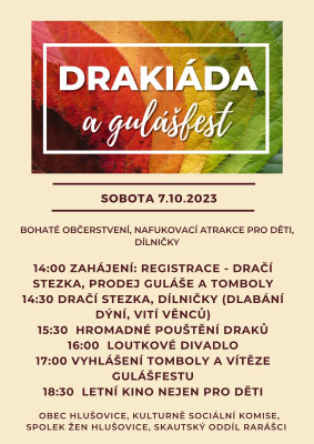 Drakiáda a Gulášfest 7.10.2023
